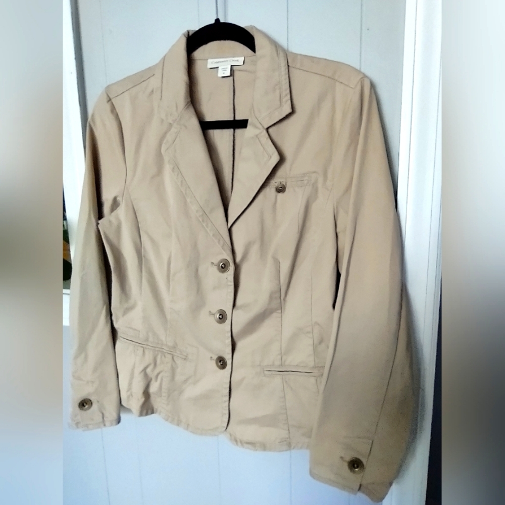 🍄 Coldwater Creek Cotton Jacket